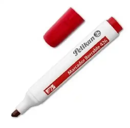 Marcador Borrable Rojo - Pelikan