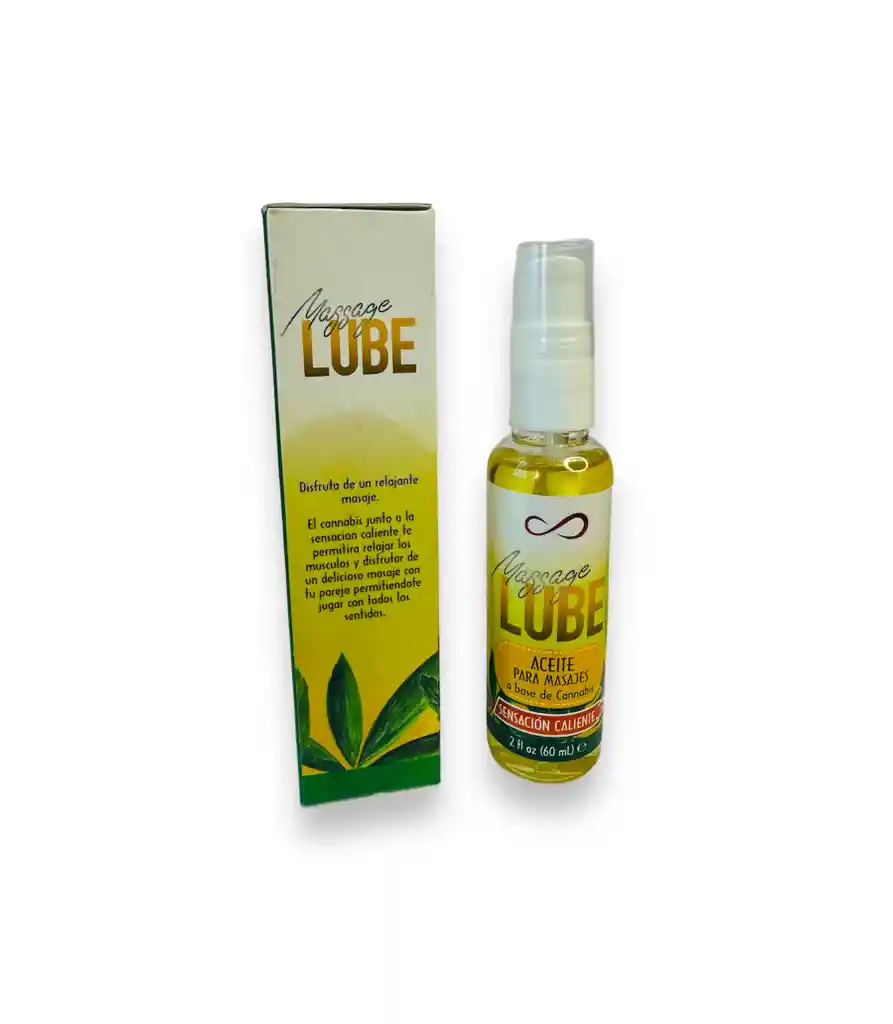 Aceite Para Masajes Natural Sensacion Caliente