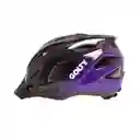 Casco Deportivo Para Bicicleta Golty Max, Ajuste Ergonómico/ Morado-talla: S