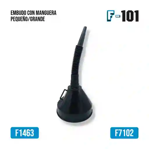 Embudo Con Manguera Grande