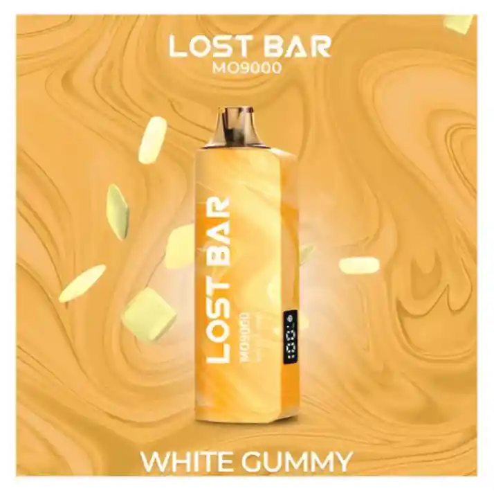 Vape Lost Bar Mo9000 White Gummy