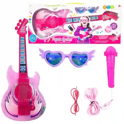 Guitarra De Juguete Infantil Music Niña