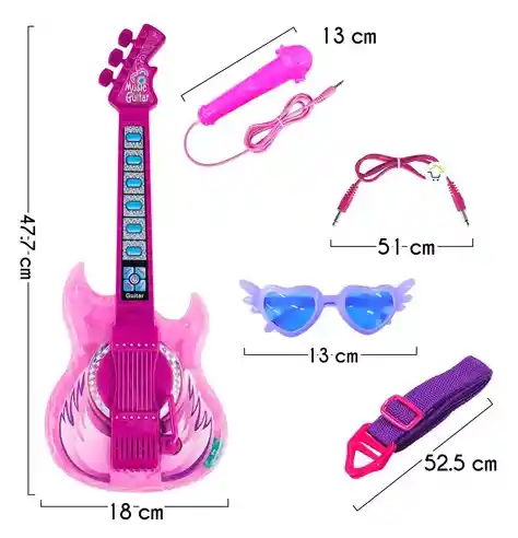 Guitarra De Juguete Infantil Music Niña