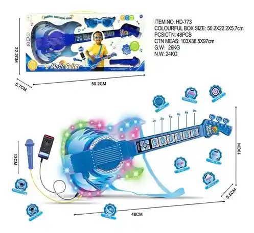 Guitarra De Juguete Infantil Music Niño