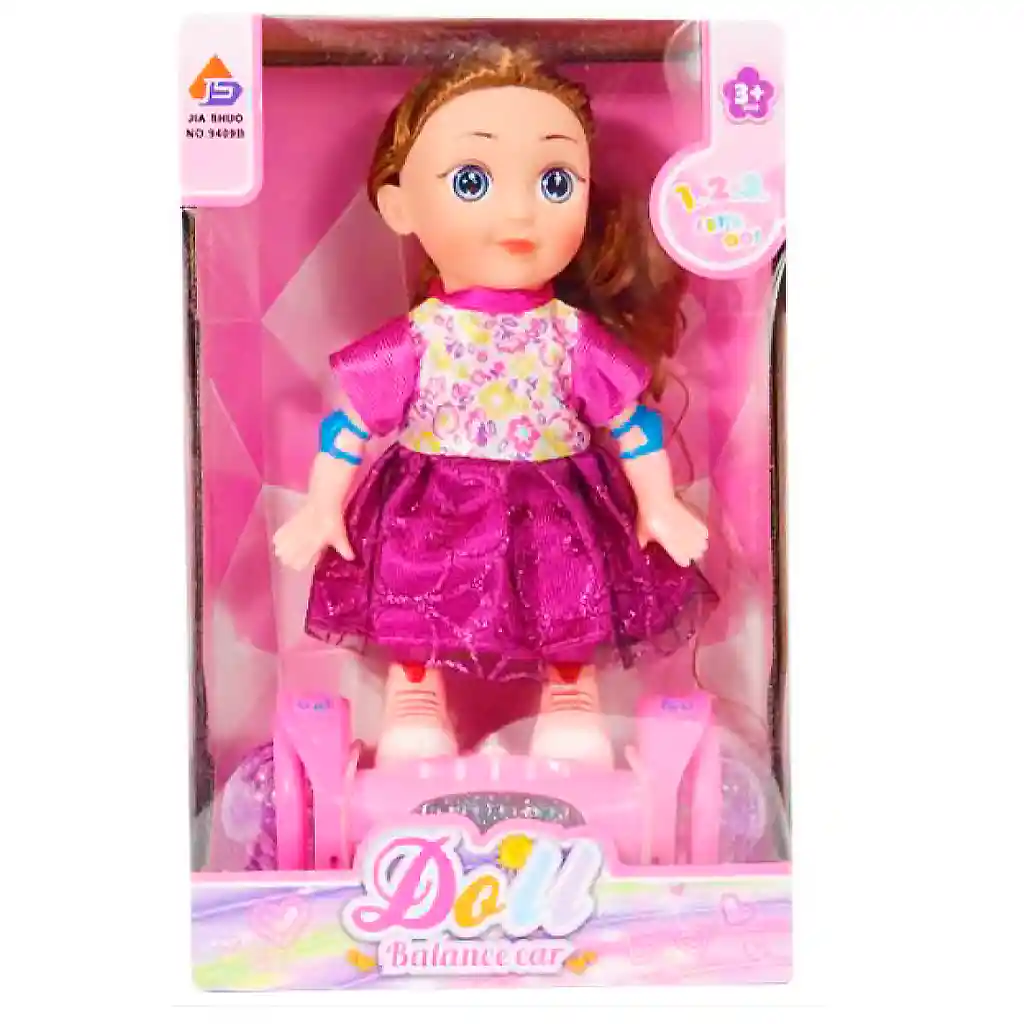 Muñeca En Un Hoverboard Luces Sonidos Y Movimientos