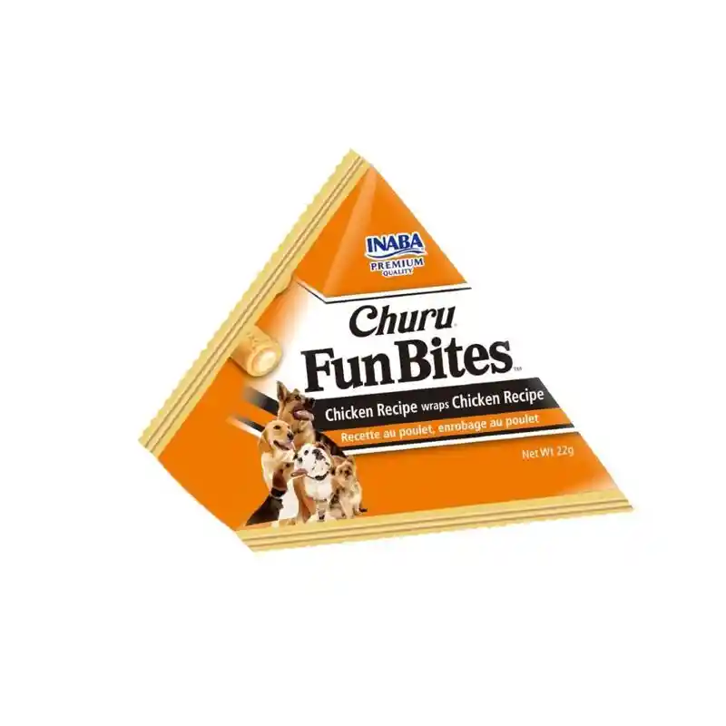 Dog Churu Fun Bites Chicken *22gr (unidad)