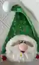 Gorro Navidad Verde Papa Noel Con Luces (( Talla Unica ))