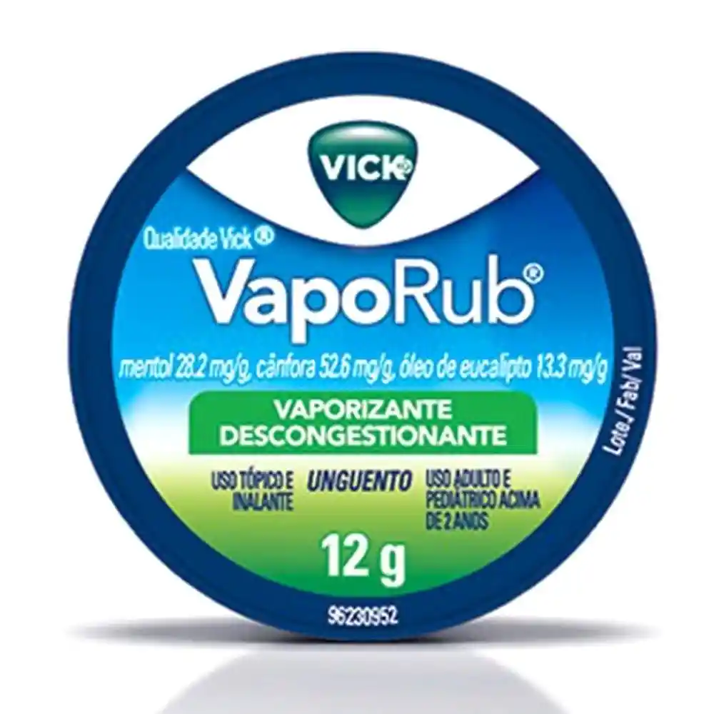 Vick Vaporub Crema Unguento 12g