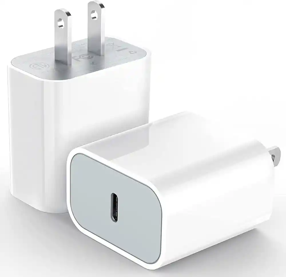 Cargador Iphone Tipo C 20w + Cable Tipo C Lightning