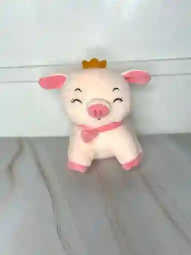 Peluche Cerdito Con Corona 20cm