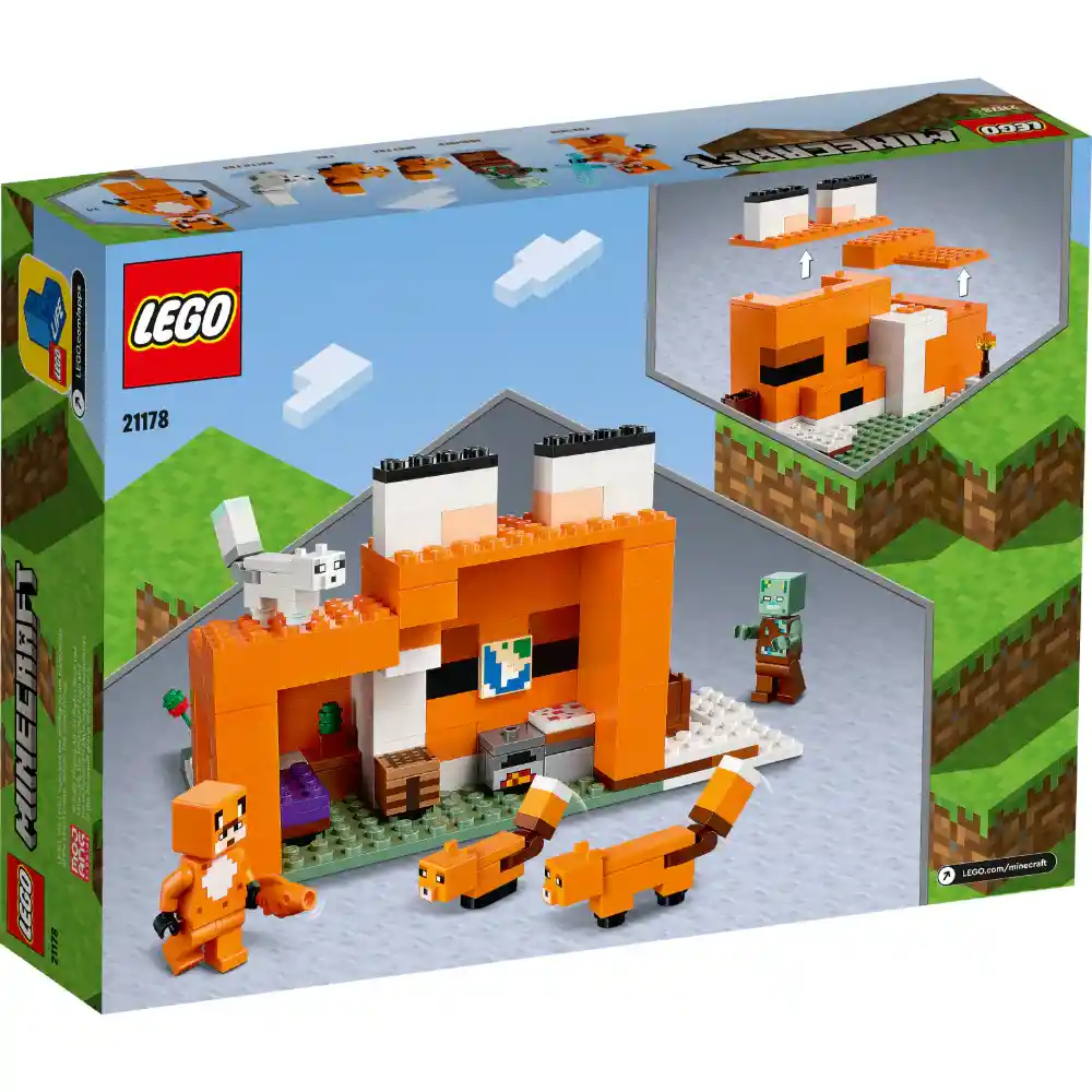 Lego Set De Construcción El Refugio 193 Piezas Para Niños Original