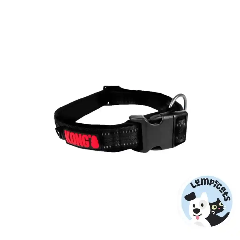 Kong Collar Perro Extra Large Negro