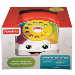 Telefono Didactico Fisher Price Parlanchin Plastico