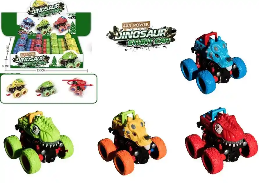 Carros Dinosaurio Dinosaur Stunt Car