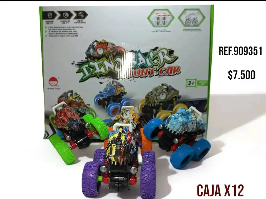 Carros Dinosaurio Dinosaur Stunt Car