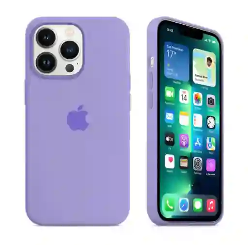 Case Silicon Color Lila Para Iphone 14 Plus