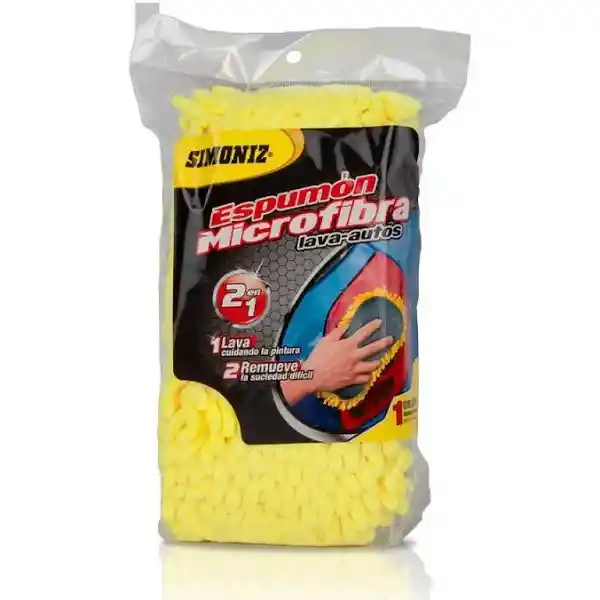 Espumon Microfibra Lava-motos Simoniz