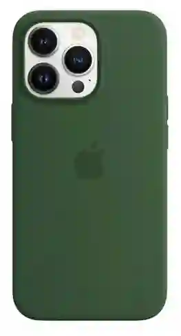Case Silicon Color Verde Militar Para Iphone 14 Plus
