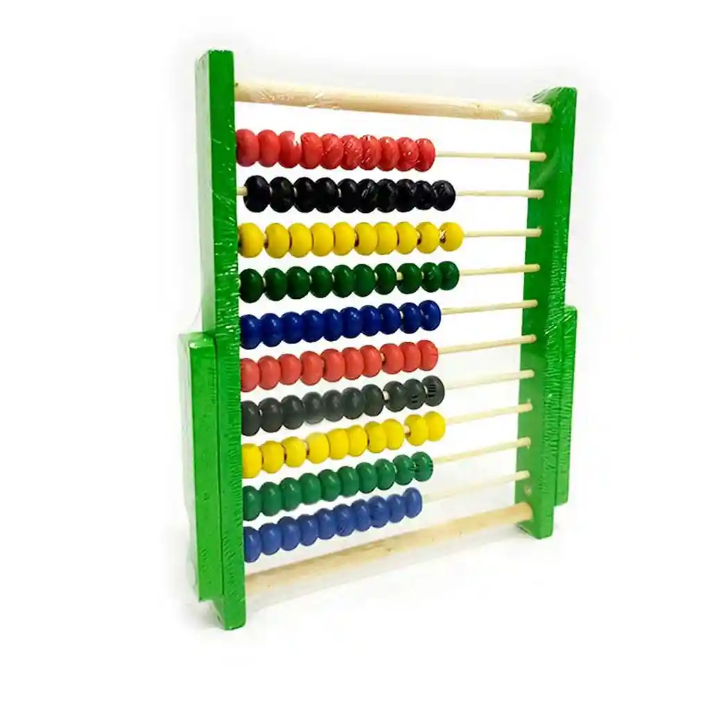 Abaco Didáctico Para Aprender Niños En Madera Aprendizaje