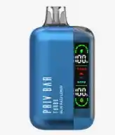 Vaporizador Priv Bar Turbo Blue Razz Lemon 15000puff