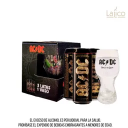 Estuche Cerveza Ac Dc