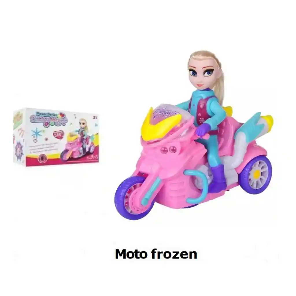 Moto Frozen Juego Para Niñas