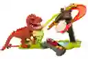 Pista De Carros Dinosaurio T-rex Gratis Un Hotwheels