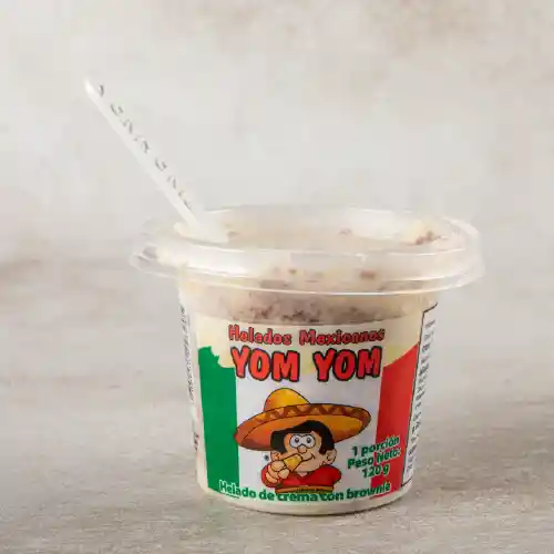 Helados Yom Yom Brownie