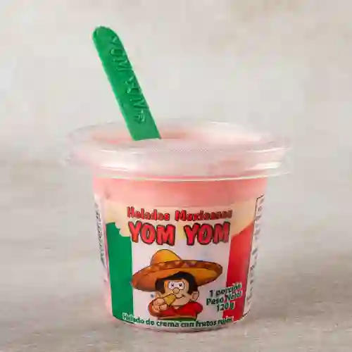 Helados Yom Yom Frutos Rojos