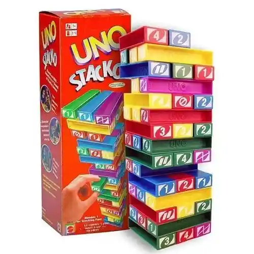 Jenga Uno Mini Colores Juego Diversión Torre Bloques – Rubik Cube Star