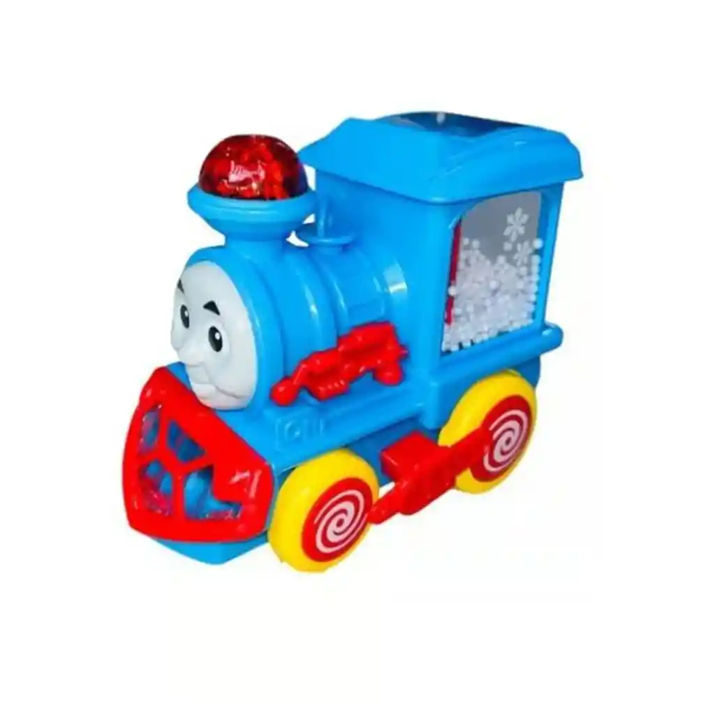 Tren Tomas De Juguete Con Luz Y Vapor Real Para Niños