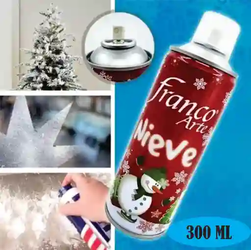 Navidad Nieve Artificial En Spray De 300ml