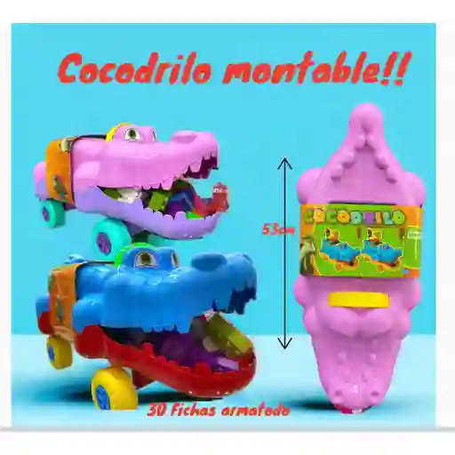 Cocodrilo Montable Armatodo Con Bloques Creativos: Juego Y Desarrollo