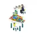 Mesa Juego Bloques Niños Con Silla Y Bloques 148 Piezas