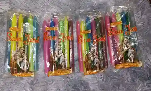 Velas Lisas Paquete Por 10 Unds
