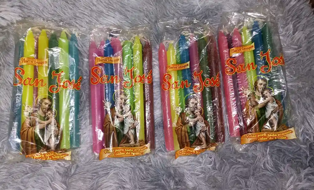 Velas Lisas Paquete Por 10 Unds