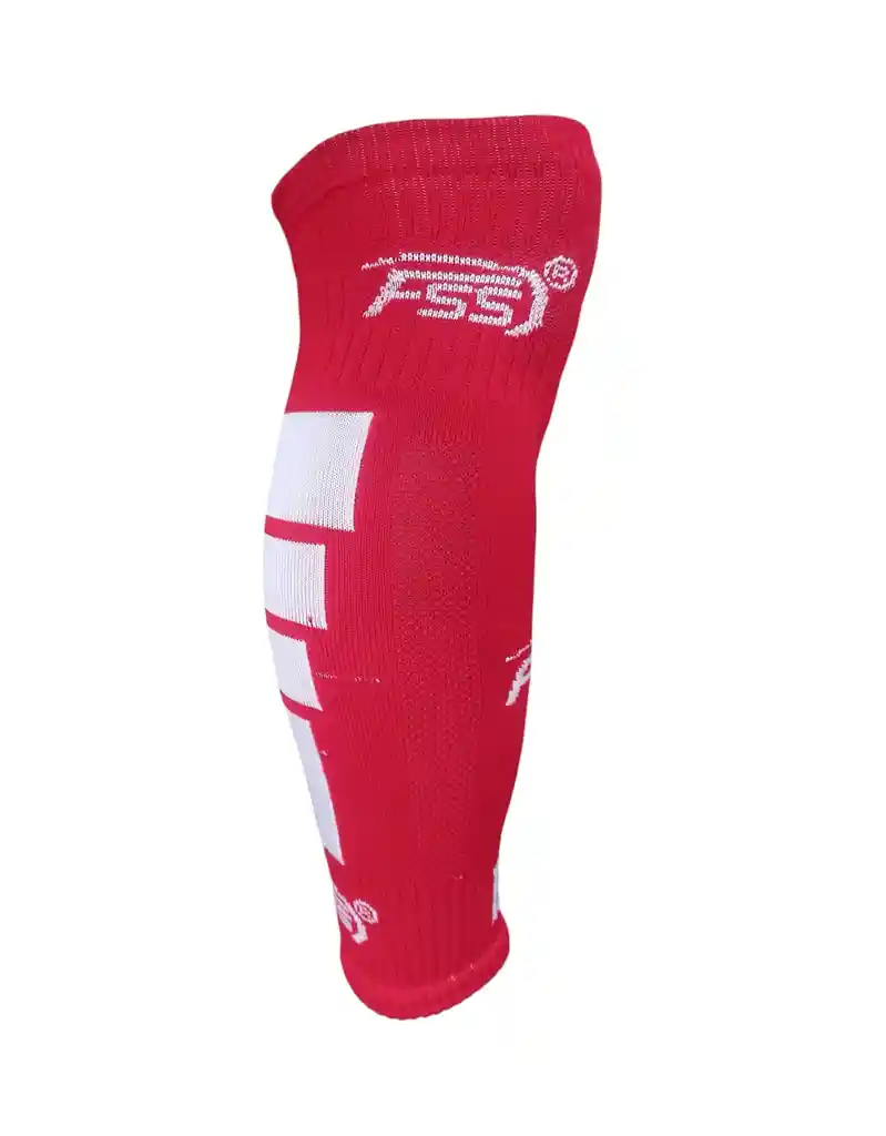 Medias Perneras Para Niño Niña Talla: 8-10 Fútbol Pantorrillera Fss - Rojo/blanco