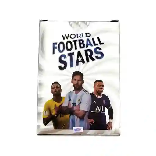 Cartas De Fútbol Fifa Star Coleccionables - Set Plateado