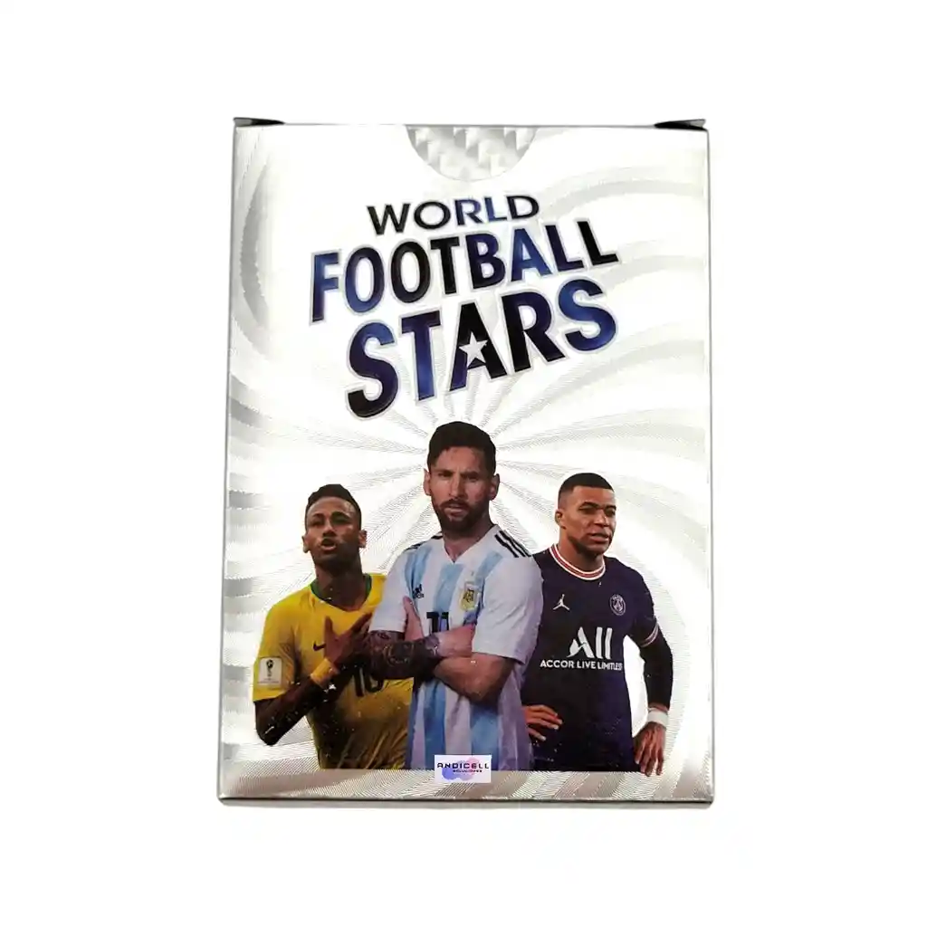 Cartas De Fútbol Fifa Star Coleccionables - Set Plateado