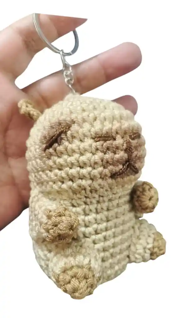 Capibara Amigurumi Peluche Capibara Llavero Tejido