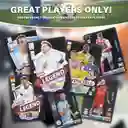 Cartas De Fútbol Fifa Star Coleccionables - Set Plateado