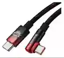 Cable De Carga Usb Tipo C En L Treqa