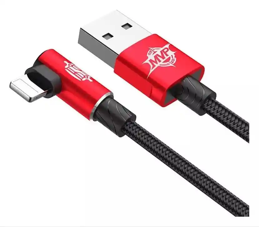 Cable De Carga Usb Compatible Con Lightning En L Treqa