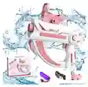 Pistola De Agua Automática De Juguete Para Niños Y Adultos Color Rosado