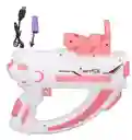 Pistola De Agua Automática De Juguete Para Niños Y Adultos Color Rosado