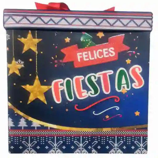 Caja Regalo Diciembre Cuadrada