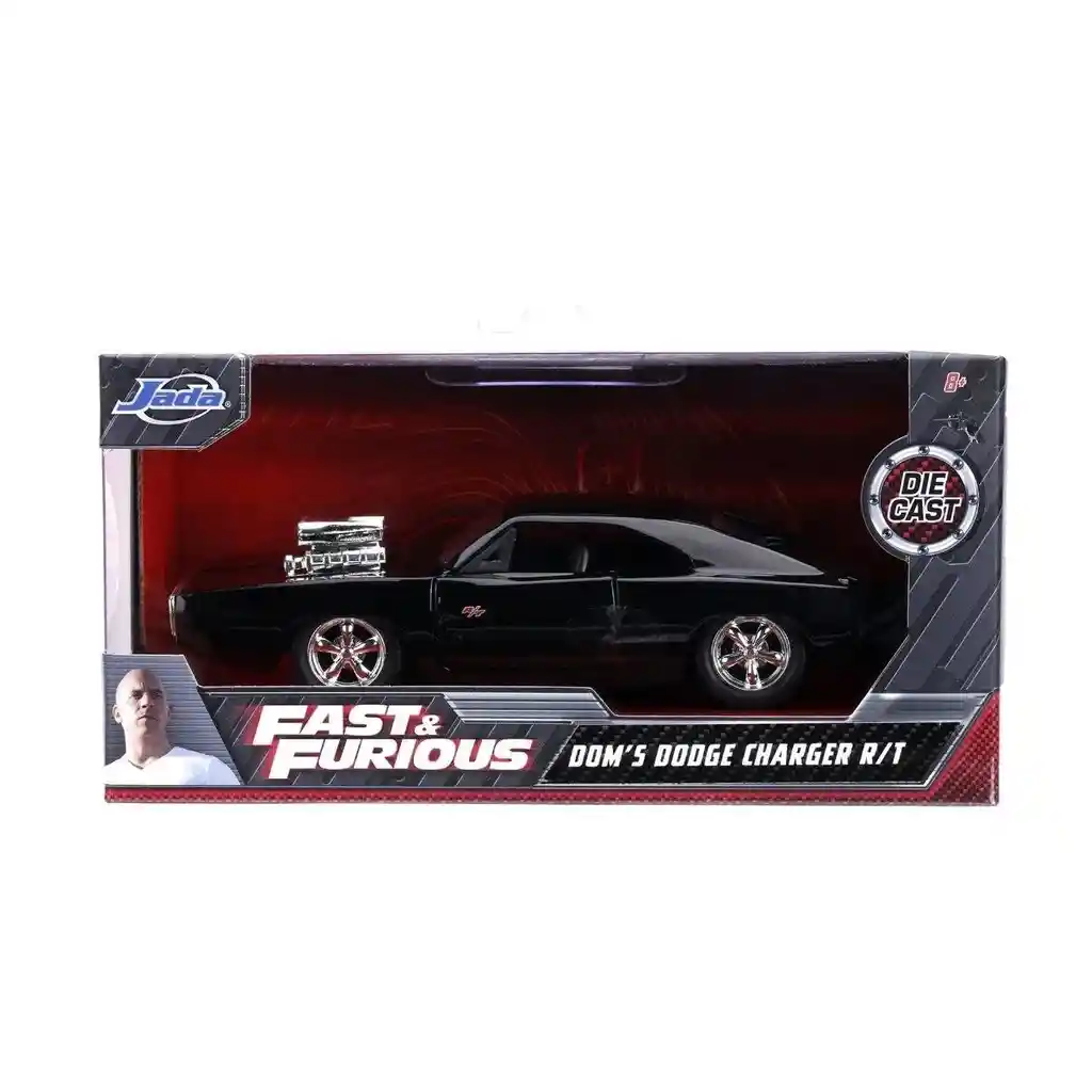 Carro Coleccionable Fast Furious Dom´s Dodge Charger R/t