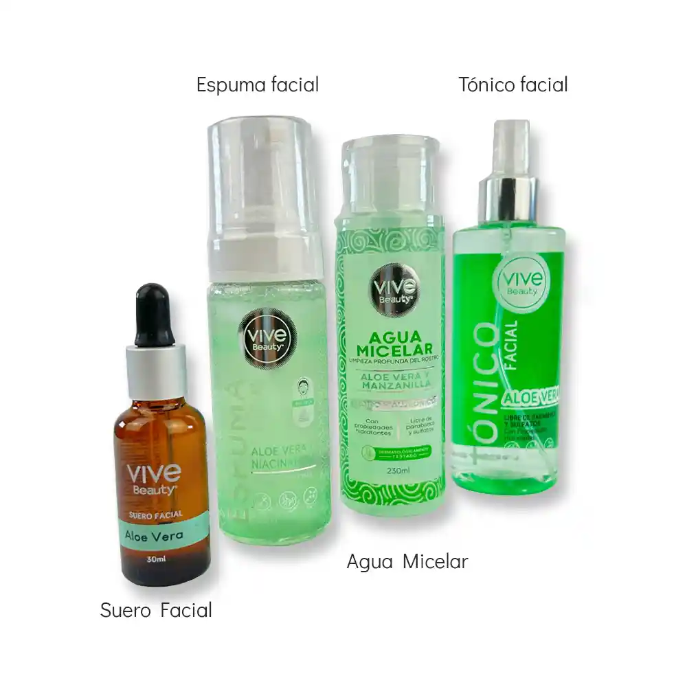 Kit Limpieza Facial Aloe Vera