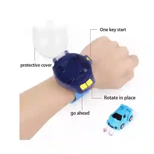 Nuevo Mini Reloj De Coche Con Control Remoto