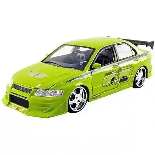 Carro Coleccionable Fast Furious Brian´s Mitsubishi Lancer Evolution Vii